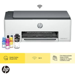 Impresora Multifuncional HP Smart Tank 580 Blanca