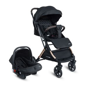 Coche Travel System Compacto Pixel Bebesit Negro