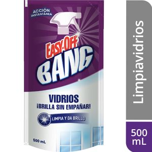 Limpia Vidrios Easy Off Bang Cristal Regular x500ml