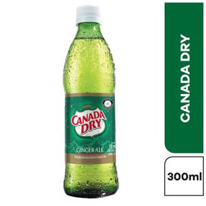 Gaseosa Ginger Canada Dry x300ml