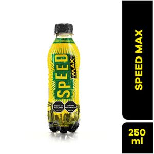 Bebida cola Speed Max frutos rojos botella x250ml