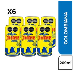 Gaseosa Colombiana sixpack x269ml