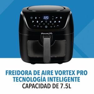 Freidora De Aire Power XL Pro con Wifi y Bluetooth 7.5L AF-E8001-WA-LA Negro