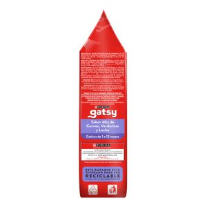 Alimento para Gatos Purina Gatsy Carne, Verduritas y Leche 500 g