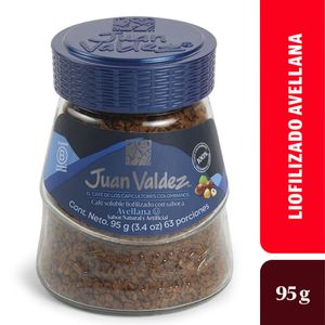 Café Juan Valdez Liofilizado soluble avellana x95g