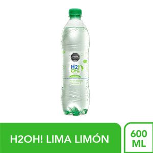 Agua H2OH! saborizada lima limón x600ml