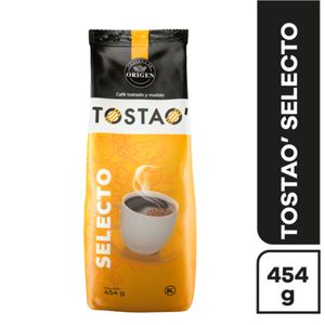 Café Tostao selecto tostado molido x454g