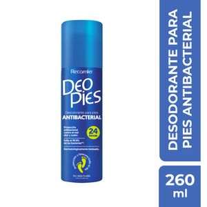 Desodorante Deo Para Pies Antibacterial Pies 260ml