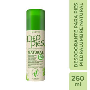 Desodorante Deo Para Pies Piedra lumbre Natural Pies x260ml