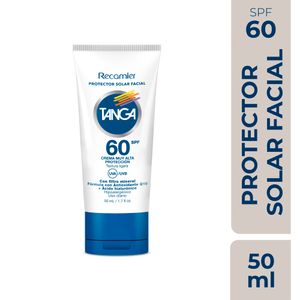 Protector Solar Facial Tanga SPF 60 Facial Q10 x50 ml 662ml