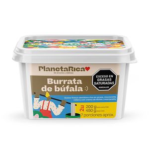 Queso burrata Planeta Rica búfala x500g