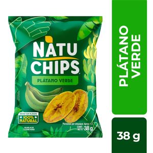 Snack Platano Verde Natuchips 38gr