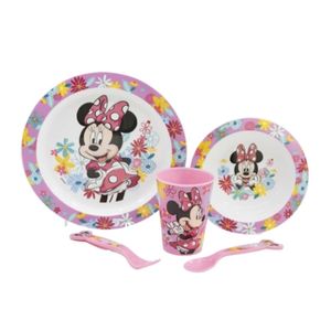 Set Vajilla Micro 5 Piezas Minnie Spring Look