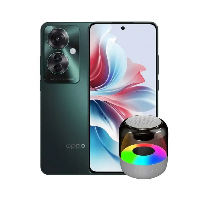 Celular Oppo Reno 11F 5G 8GB 256GB Verde