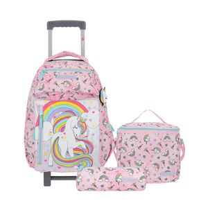 Set 3 piezas Xtreme Run  Pack 4Xt Trolley Tie Dye Unicorn