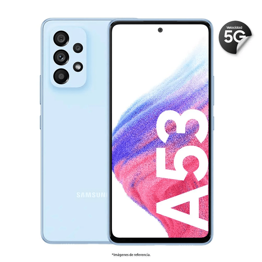 Celular Galaxy A53 Reacondicionado 128GB azul