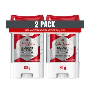 Desodorante Gel Old Spice Sudor Defense x2und x80g c-u