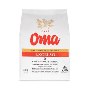 Café Oma Excelso Tostado Molido X340g