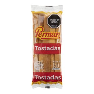 Tostadas Perman Blancas x10und x150g