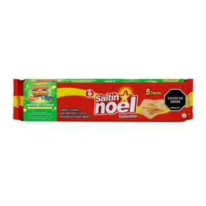 Galletas Saltín Noel x 500 gr x 5 Tacos