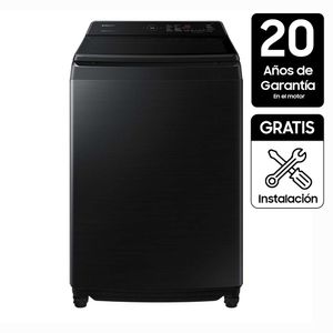 Lavadora Samsung Carga Superior 18kg WA18CG6745BVCO Negro