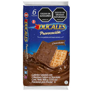 Galletas Ducales provocación x 6und. x 168 g