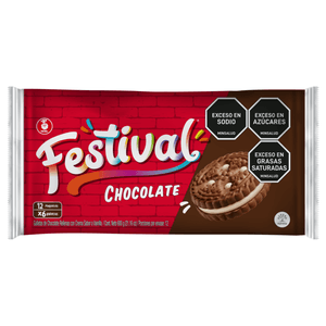 Galleta de Chocolate Festival x 600 g.