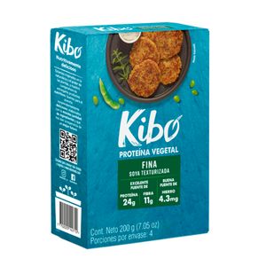 Proteína Kibo vegetal soya fina x200g