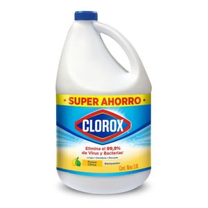 Blanqueador Clorox Pureza Cítrica Botella 3.8 lt