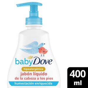 Jabón Líquido Baby Dove Hidratación Enriquecida 400ml