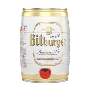 Cerveza Bitburger Pils Barril x 5000 Ml