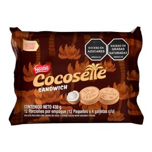 Galleta Cocosette sandwich x 12paq x 438g