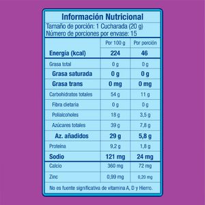 Leche condensada La Lechera Light Bolsa x 300gr