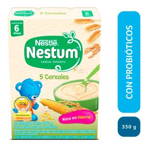 Cereal Infantil Nestum 5 Cereales x 350g