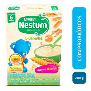 Cereal Infantil Nestum 5 Cereales x 200g