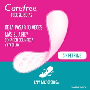 Protectores Carefree Todos los Días X 150 Unidades