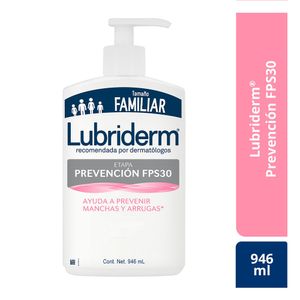 Crema corporal Lubriderm prevención fps30 x946ml