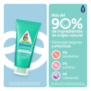 Crema para peinar Johnson's hidratación intensa x200ml