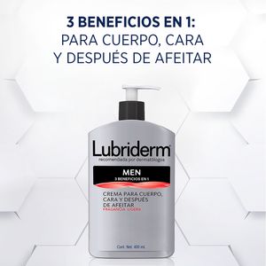 Crema Corporal Lubriderm For Men x 400 ml