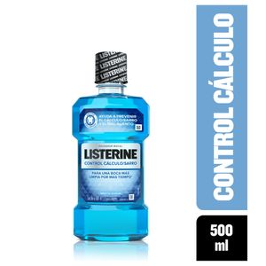 Enjuague Bucal Listerine Control Calculo x 500 ml