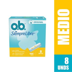 Tampón OB Original Medio x8und