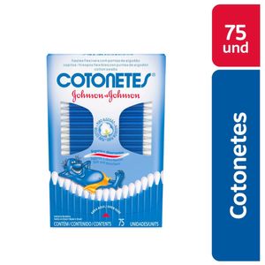 Cotonetes Johnsos Baby x75 und