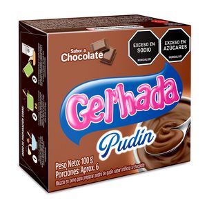 Pudin Gel Hada Chocolate X 100g