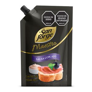 Salsa Con Ajo San Jorge Maestro Doy Pack X 400g