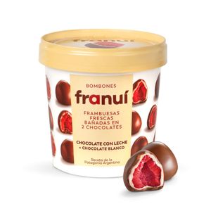 Frambuesas Franui Bañada en Dos Chocolates X150g