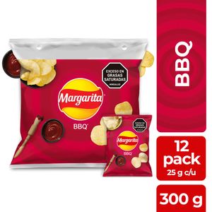 Papas Fritas Margarita Bbq X12 Unidades X300g