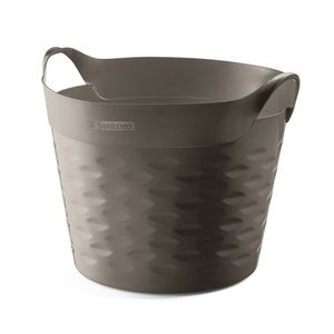 Hamper Circular San Remo 20L Gris