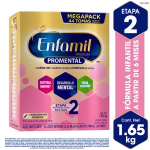 Fórmula Infantil Enfamil Premium Promental Etapa 2 Caja 1650g