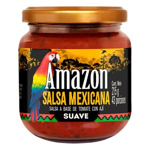 Salsa amazon mexicana roja suave x215g