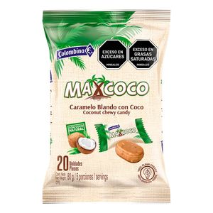 Caramelo Max Coco blando x20und x80g pn